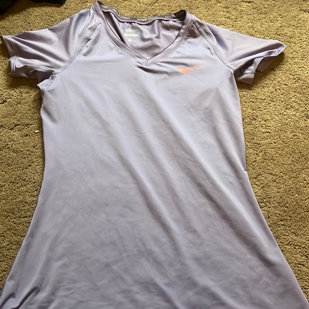 nike pro purple work out tight never worn good condition